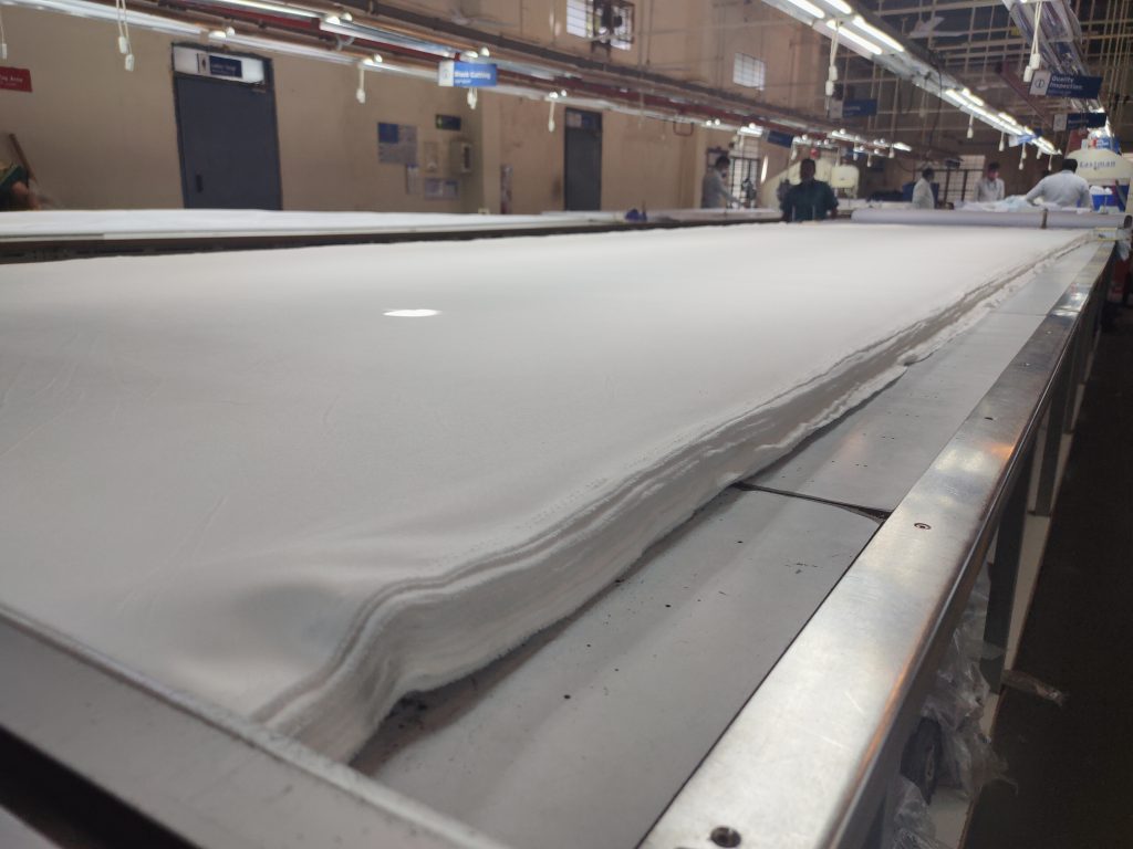 Fabric Lay for cutting